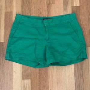 Banana Republic Green Women's Linen Blend Shorts